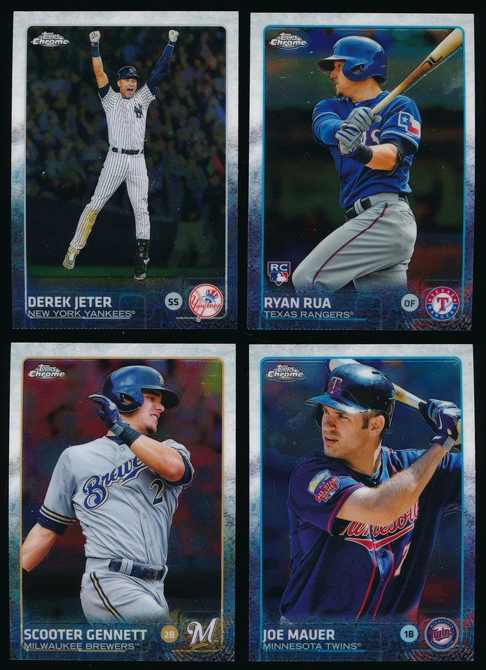 2015 Topps Chrome BB - You Pick - Complete Your Set (F80) - Image 1 of 1