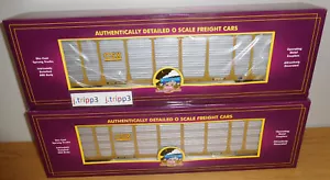 MTH PREMIER 20-98700 CSX TTX GEWELLTER AUTOTRANSPORTER O SCALE ZUG 2ER-PACK PAAR - Bild 1 von 5