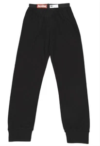 Racequip SFI 3.3 Fire Retardant (FR) Long John Underwear Bottoms X-Small Black - Picture 1 of 1