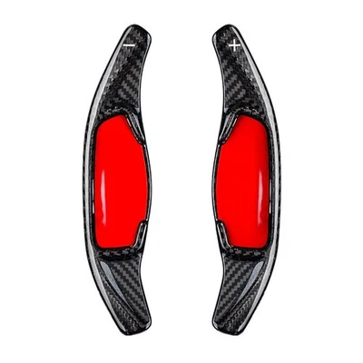 Real Carbon Fiber Steering Wheel Shift Paddle Extension For Kia Forte 2019-2024 - Image 1 of 4