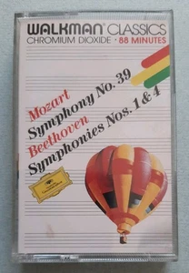 Walkman Classics - Mozart Original Deutsche Grammophon Cassette Tape - Picture 1 of 4