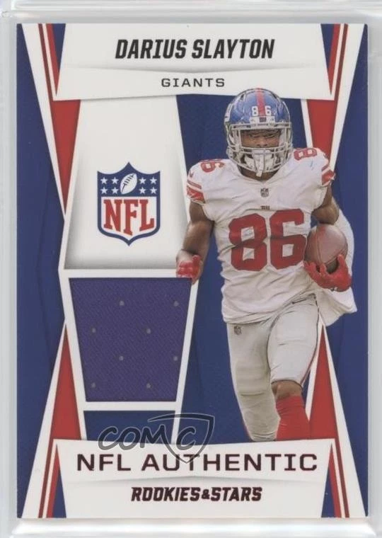 2021 Panini Rookies & Stars NFL Authentic Relics Darius Slayton #NA-DS - Image 1 of 2
