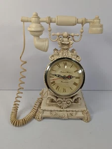 Vintage Richard Ward Winchester Telefon Stil batteriebetriebene Uhr 81/2"×5" - Bild 1 von 12