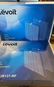 x2 Levoit LV-PUR131-RF Replacement Filters - True HEPA w/Activated Carbon - Picture 1 of 7
