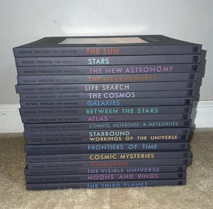 Lot Of 18 Time Life Voyage Through The Universe Hardcover Books, Set Series - Imagen 1 de 6