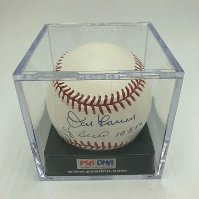 Yogi Berra & Don Larsen Signed Official American League Baseball PSA DNA COA - Image 1 of 4