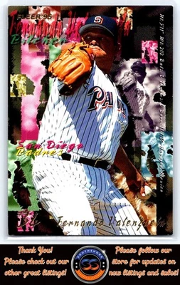 Fernando Valenzuela 1995 Fleer Update #U-190 San Diego Padres - Image 1 of 2