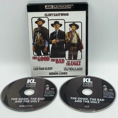 The Good The Bad and The Ugly [4K Ultra HD + Bluray] Clint Eastwood • US Import  - Image 1 of 4