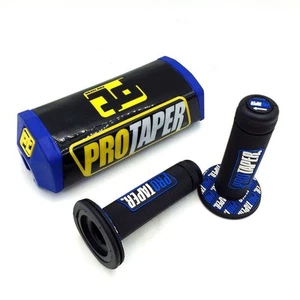 ProTaper Handlebar Grips + Pad Kit Motorcycle Rubber Hand Grip Dirt Bike OffRoad - Picture 1 of 3