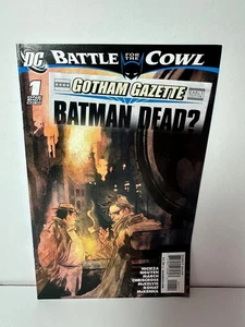 DC Battle For The Cowl Gotham Gazette Batman Dead? Vol. 1 #1 One-Shot 2009 - Picture 1 of 5