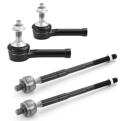 Extremos de barra de amarre interior/exterior 4 piezas para Ford Explorer Taurus Police Interceptor MKT Foto 1 de 4