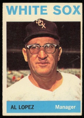 1964 TOPPS AL LOPEZ CHICAGO WHITE SOX #232 VG/EX - SURFACE BLIP - Image 1 of 2