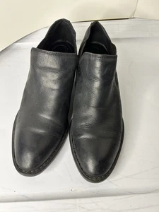 Born Boots Womens Rachelle Ankle Bootie Black Leather W32113 9 1/2 - Picture 1 of 8