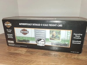 MTH RAILKING Premier Harley Davidson Boxcar (1960 Edition) 20-93219 (NOS)  - Bild 1 von 11