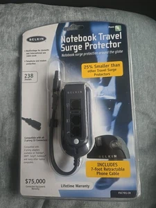Belkin Notebook Travel Surge Protector F5C791-C8 Domestic/Intl 7 Ft Cord New - Afbeelding 1 van 2