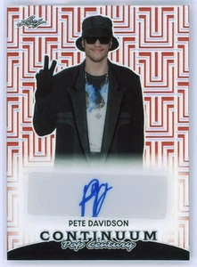 2023 Leaf Pete Davidson Red Auto /49 #BA-PD1 - Picture 1 of 2