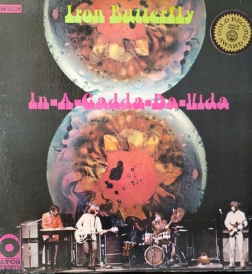Iron Butterfly In A Gadda Da Vida VG Vinyl LP  - Image 1 of 4