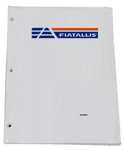 Fiat Allis 180.2 Radlader Scheckheft Reparatur Technik Werkstattbuch - Bild 1 von 1