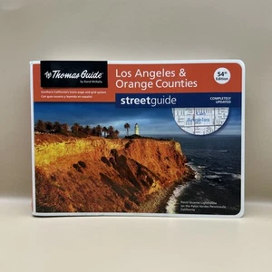 The Thomas Guide Los Angeles & Orange Counties Streetguide by Rand McNally 2015 - Picture 1 of 8