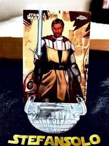 2025 star wars topps chrome galactic graffiti OBI-WAN KENOBI #15 - Picture 1 of 2