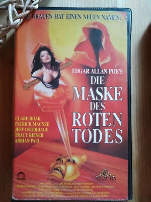 VHS RARITÄT: DIE MASKE DES ROTEN TODES  (1989)  - Bild 1 von 2