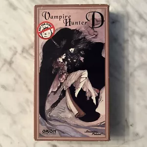 Vampire Hunter D (VHS, 1985, Streamline Pictures, Orion Home Video) - Picture 1 of 5