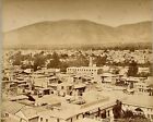 SYRIE Ca 1880 Photographe BONFILS Vue g&#233;n&#233;rale sur DAMAS et l&#39;ANTI-LIBAN