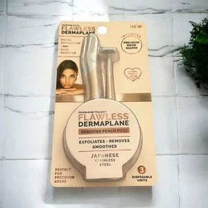 Finishing Touch Flawless DermaPlane Travel Pack Facial Exfoliator + Brow Shaper - Picture 1 of 2