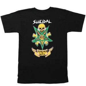 Dogtown Skateboards x Suicidal Tendencies Possessed To Skate Black T-Shirt - Picture 1 of 2