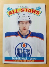 TAYLOR HALL 2012-13 O-PEE-CHEE ALL-STARS WRAPPER REDEMPTION # AS-45 OILERS MINT
