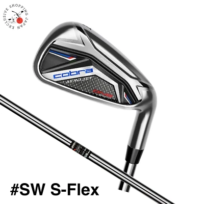 COBRA AEROJET Iron Wedge Club #SW Elevate MPH 95 Steel Shaft S-Flex Crossline - Image 1 of 4