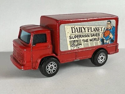 Vintage 1980s Corgi Juniors Leyland Terrier Superman Daily Planet Diecast Truck - Image 1 of 4