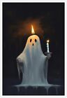 Halloween Poster Photo Print Holiday Spooky Wall Decor Reproduction