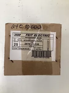Feit Electric 130 Volt Blubs, 25T61/2-130 - Picture 1 of 2