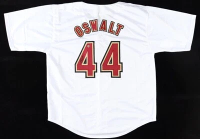 Camiseta deportiva firmada por Roy Oswalt autografiada de los Astros de Houston (certificado de autenticidad AWM)  Foto 1 de 3