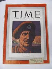 VINTAGE TIME MAGAZINE FEBRUARY 1 1943 BATTLE OF AFRICA LENINGRAD WOOLLCOTT