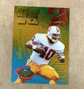 1996 Playoff Illusions Mike Alstott    RC #32 Tampa Bay Buccaneers
