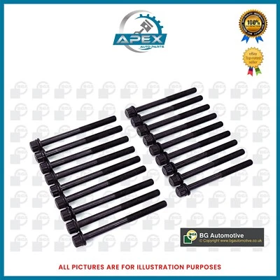 Pour D4CB 2.5 Diesel Tête Boulons Set Porter Plateforme BGA Marque 223214A000 - Photo 1/4