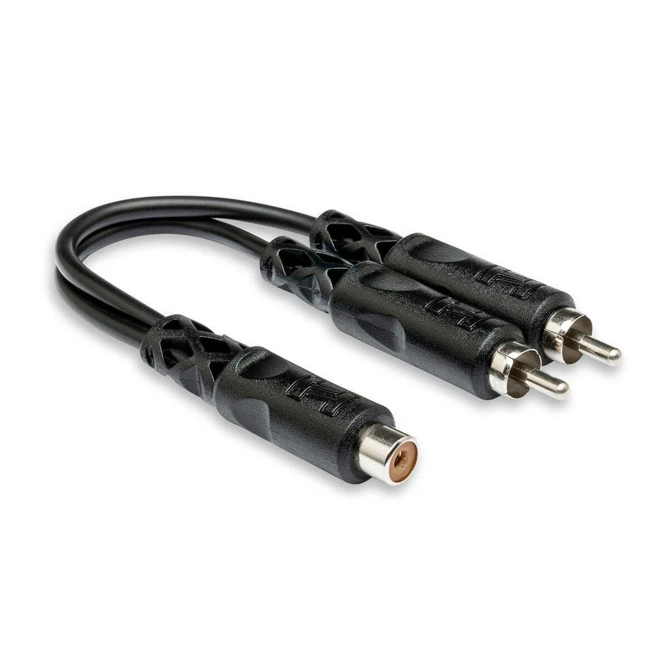 Hosa YRA-105 Y Cable, RCAF to Dual RCA - Image 1 of 1