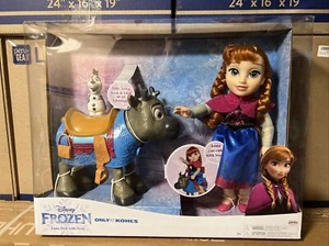Muñeca Anna Frozen Disney con exclusiva de Sven Kohl 2019 nueva muñeca juego RARA - Imagen 1 de 8