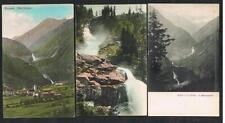 Krimml Pinzgau Wasserfälle 3 alte schöne Karten