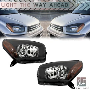 Fit For Toyota RAV4 RAV-4 2001-2003 Black Edition Headlights Headlamps Assemlby - Picture 1 of 17