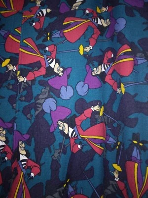 Lularoe TC2 Leggings Mujer Disney Capitán Gancho Verde Rojo Pirata Villan Foto 1 de 3