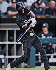 Tim Anderson Chicago White Sox Signed 16" x 20" Black Jersey Photo