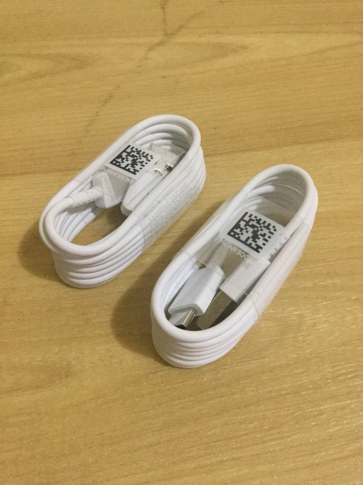 2 X New Original Genuine Samsung Note 8 Samsung S8 Plus OEM USB -C Cable Charger - Image 1 of 4