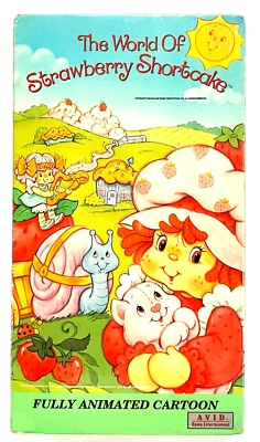 The World Of Strawberry Shortcake (VHS, 1991) - Vintage - RARE NEW VHS - Image 1 of 4
