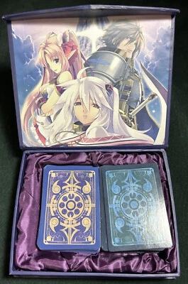 Record Of Agarest War Zero Anime Collector Playing Cards and Box Fantasy 2007 - Image 1 of 4