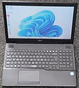 15.6INCH FUJITSU LIFEBOOK A558 CORE I5 6TH GEN 8GB DDR4 180GB SSD WIN 11 PRO - Picture 1 of 11