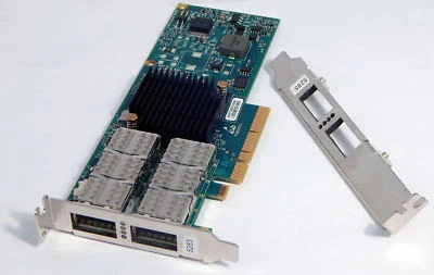 Mellanox MHQH29B-XSR 40Gbps 2Port 4x QDR Sun Infiniband X4242A 375-3696 PCIe x8 - Image 1 of 4