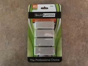BAUMGARTENS WHITE BLOCK ERASERS, LATEX FREE, 4/PACK (BAU74121) LATEX FREE N1-5 - Picture 1 of 3